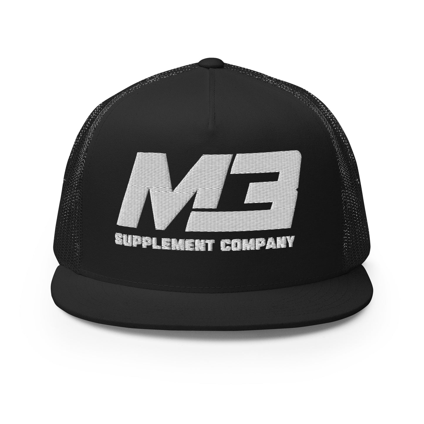 M3 Logo Black Trucker Cap