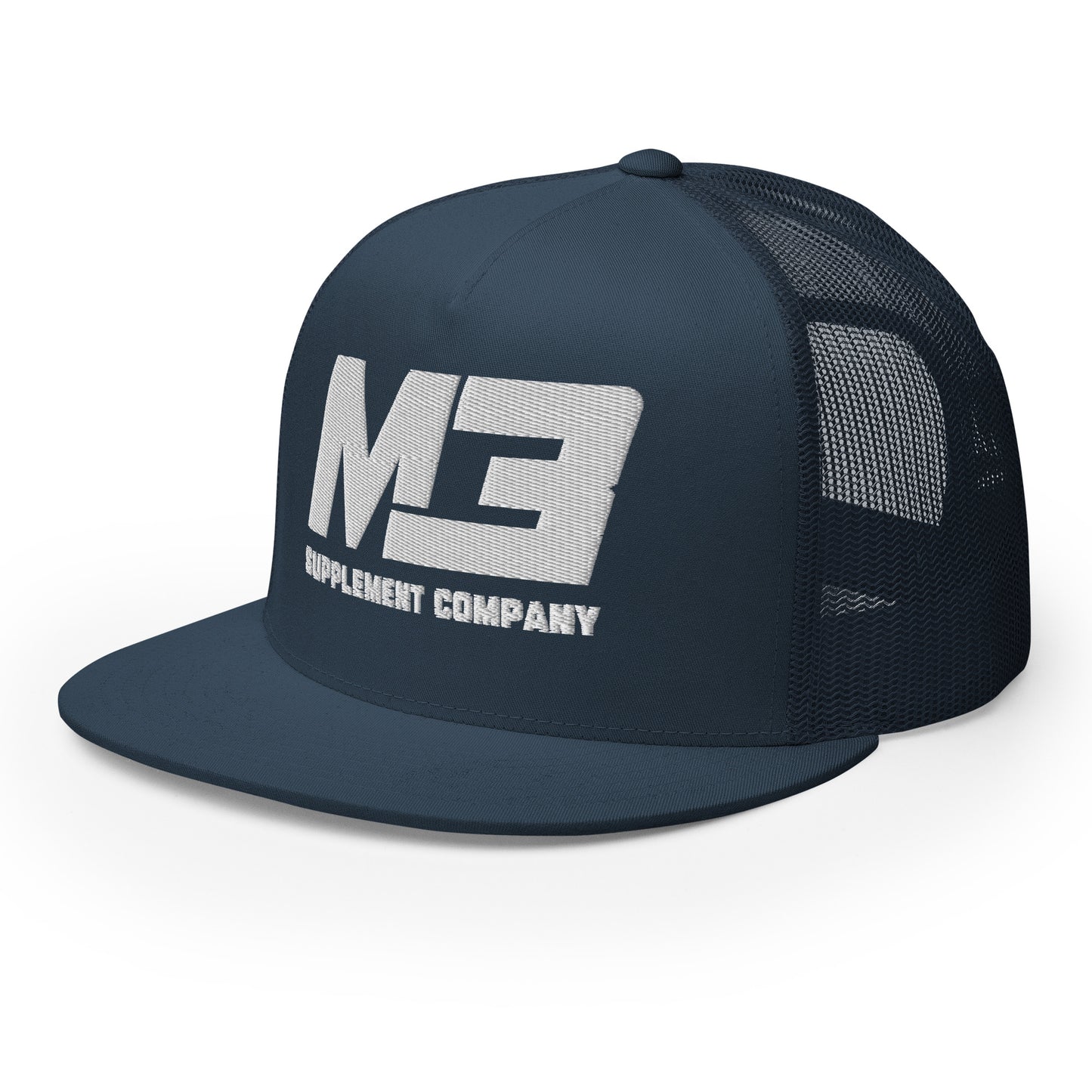 M3 Logo Black Trucker Cap