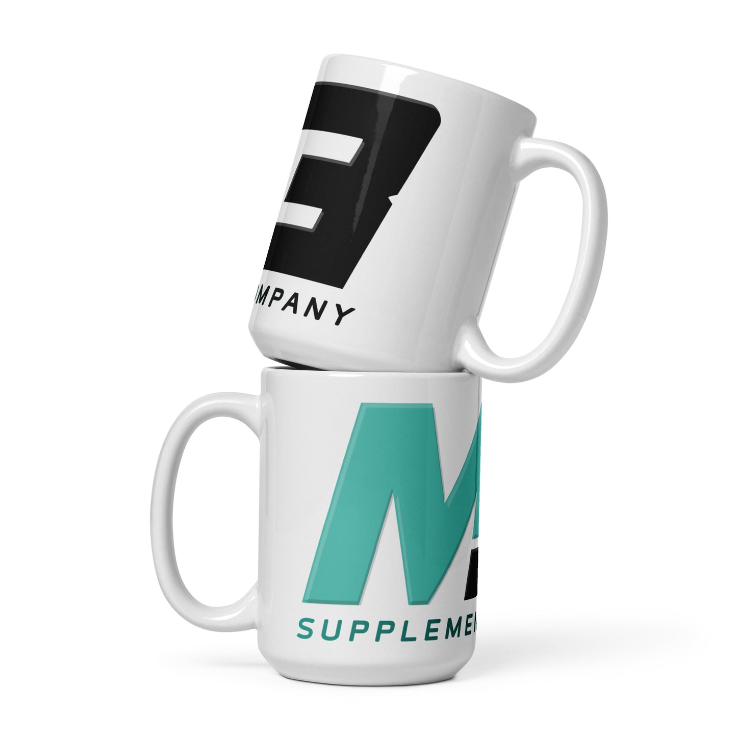 M3 White glossy mug