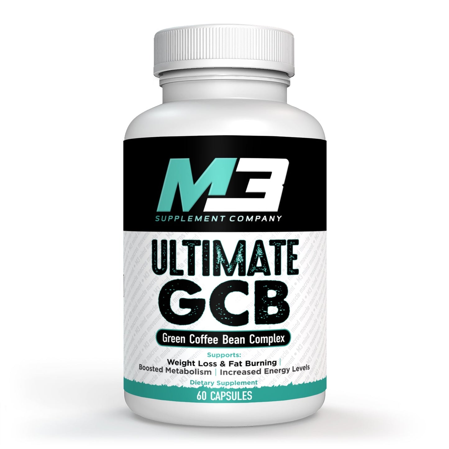 Whey Protein Isolate Chocolate + M3 Ultimate Cleanse + M3 Green Coffee Bean 60 Capsules-30 Day Supply