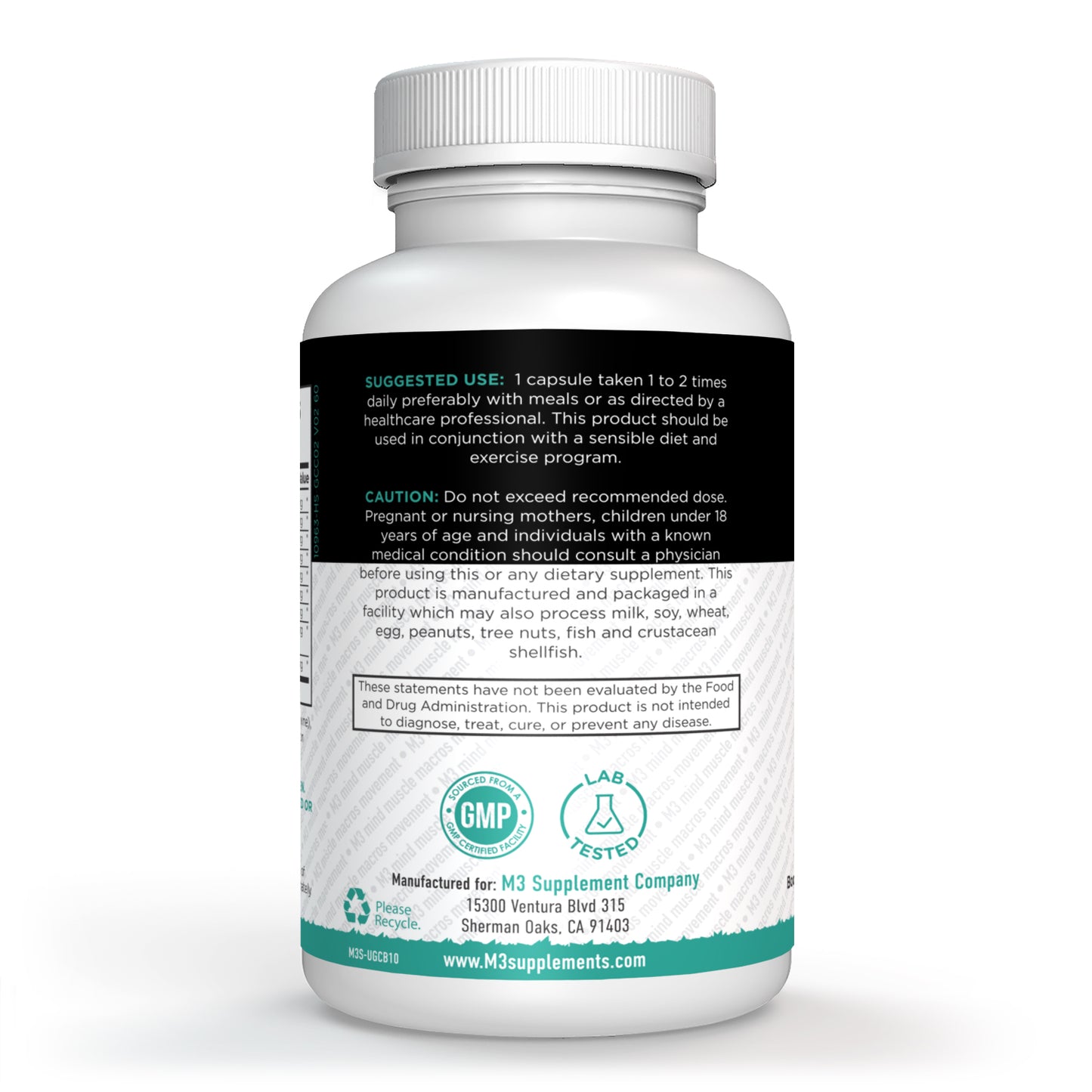 Ultimate GCB is a Product of M3 Supplements. It is a Green Coffee Bean Complex.